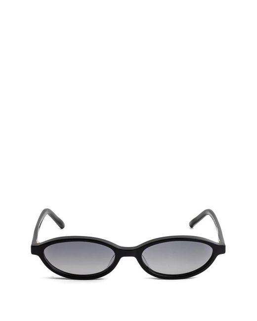 Kaleos Eyehunters White Summerspring Oval-Frame Sunglasses
