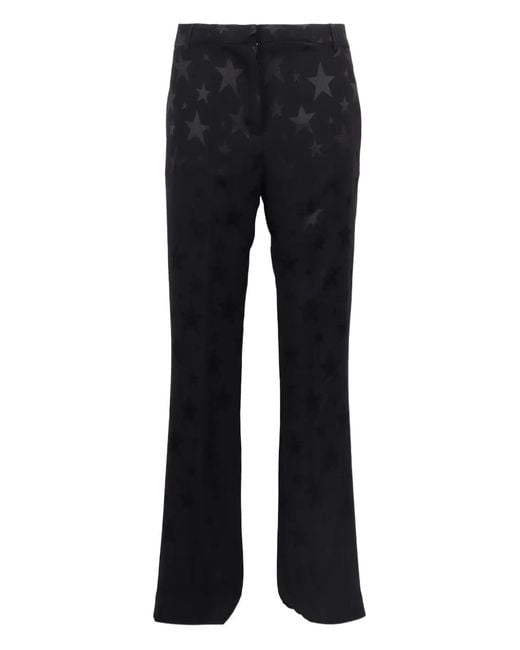 Shirtaporter Black Star-Print Trousers