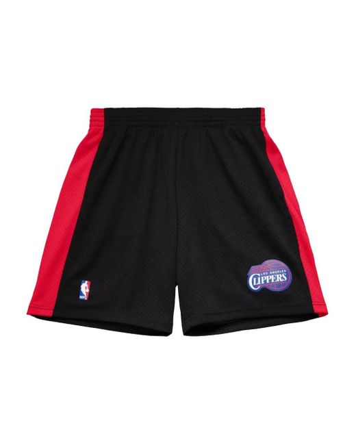 Mitchell & Ness X Nba La Clippers 2000 Swingman Shorts in het Red voor heren