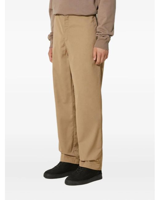 メンズ Carhartt ロゴパッチ パンツ Natural