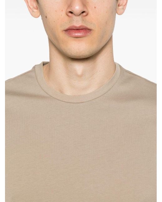 T-shirt en coton à manches courtes Majestic Filatures pour homme en coloris Natural