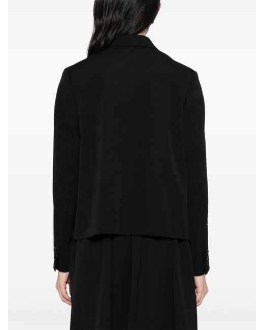 Comme des Garçons Black Wool Blazer
