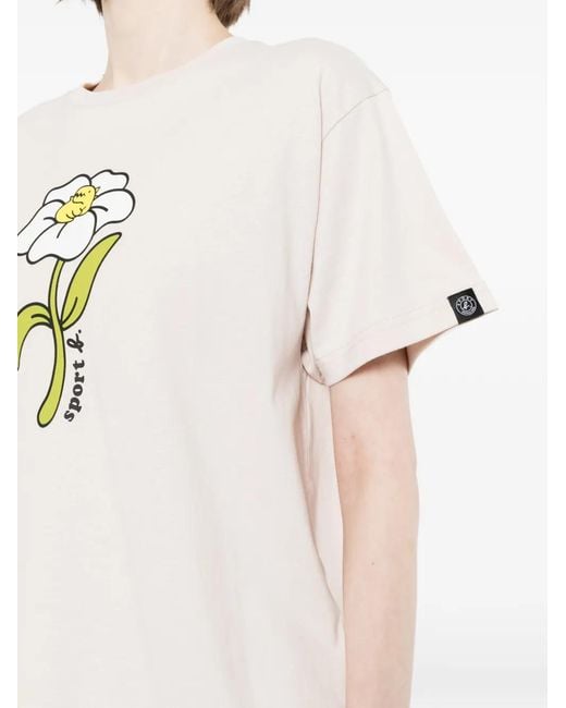 SPORT b. by agnès b. Pink Daisy Dino T-Shirt