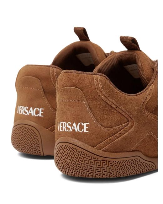 Galaxia Baskets En Daim Versace pour homme en coloris Brown
