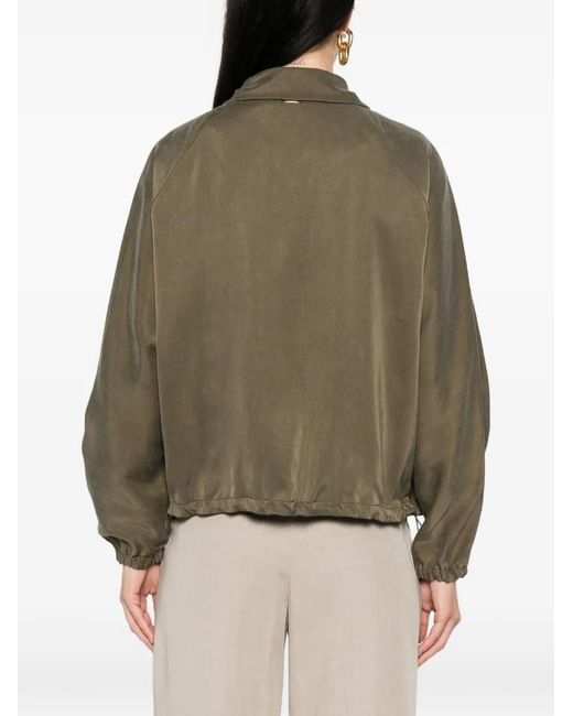 Herno Green Lyocell Jacket