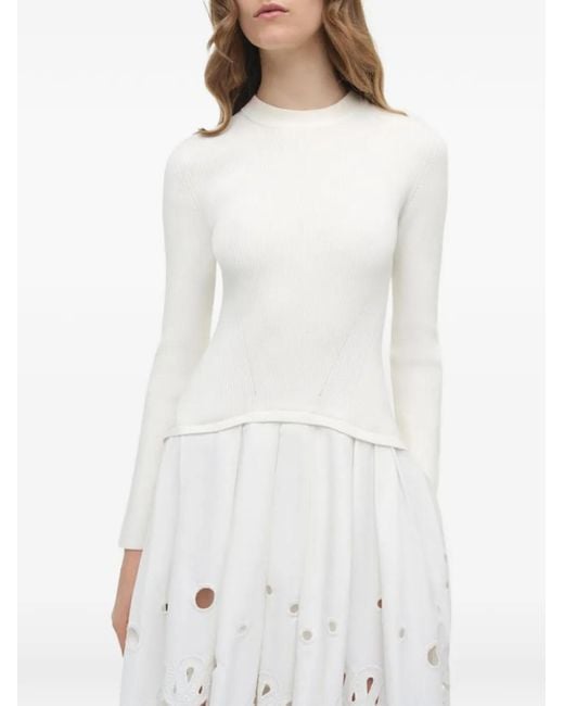 jonathan simkhai white cut out dress Simkhai Iris Jersey Underwire Cutout Midi Dress In White - 64% Off
