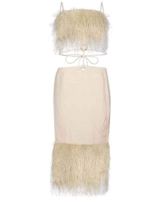 Jacquemus Natural La Robe Raphia