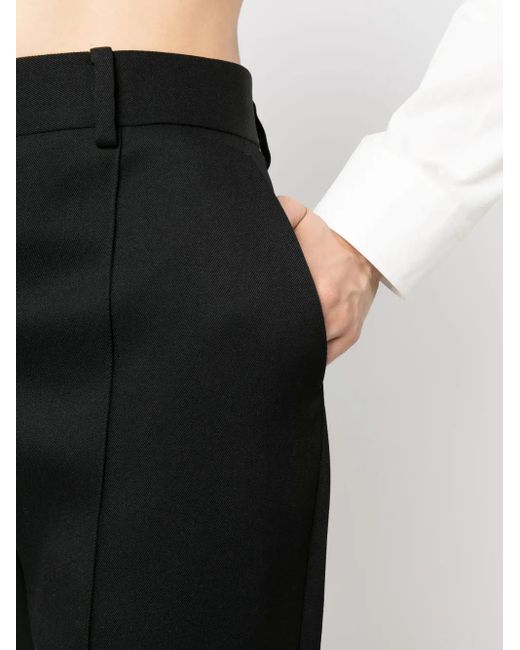 Lanvin Black Flared Tailored Pant