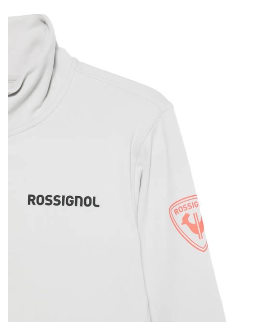 Rossignol White Hero Logo-Print Jacket for men