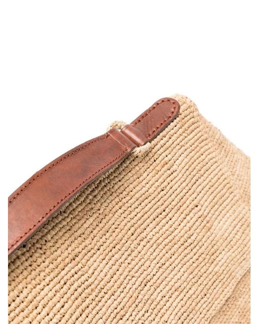 IBELIV Natural Lahady Raffia Tote Bag