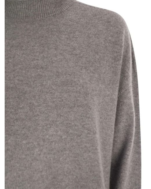 Vanisé Gray Giuly High-Neck Jumper