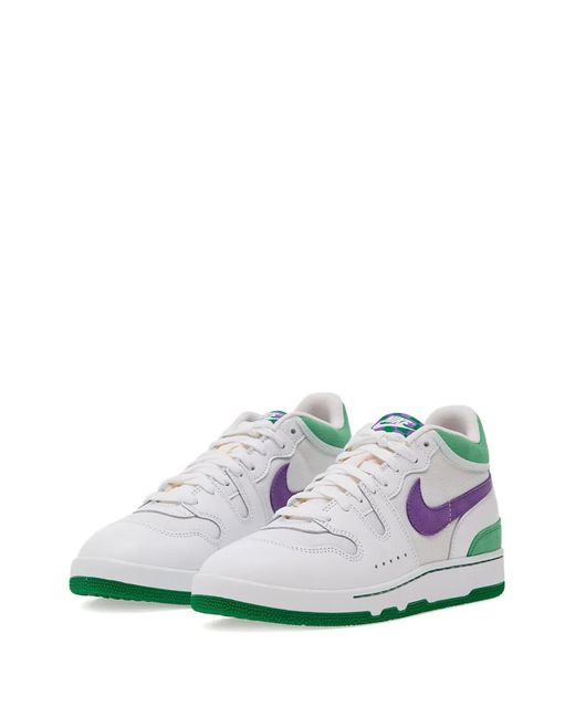 Nike White Attack Prm Panelled Sneakers
