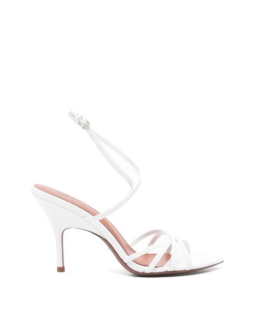 Lola Cruz White Raquelle Sandals