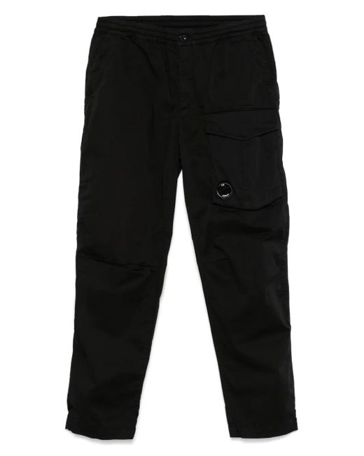 メンズ C P Company レンズディテール パンツ Black