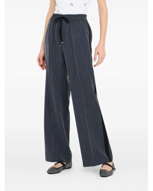 Liu Jo Blue Hose mit Nadelstreifen