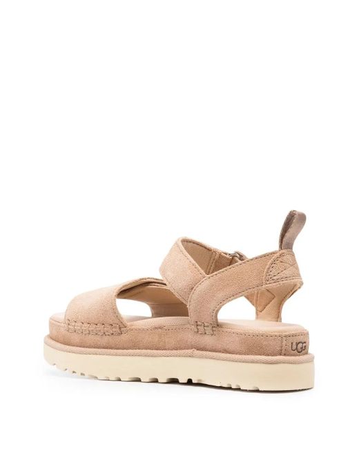 Ugg Natural Goldenstar Touch-Strap Sandals