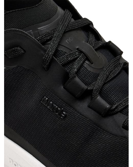 Norda Black Baskets À Lacets