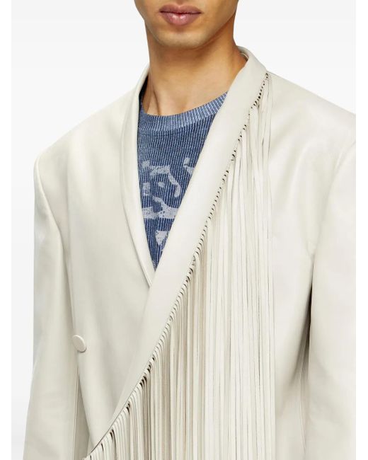 Abrigo J-Eldar DIESEL de hombre de color White