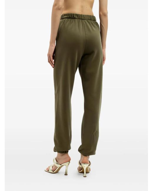 The Attico Green Penny Jogginghose mit Umschlag