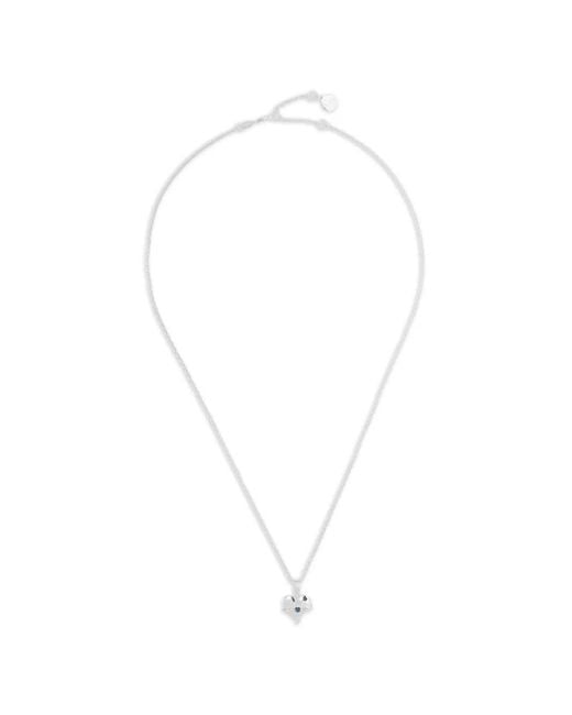 Stolen Girlfriends Club White June Heart Necklace