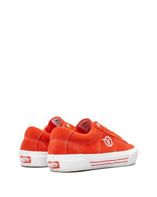 Vans Red Saddle Sid Pro Skate Sneakers