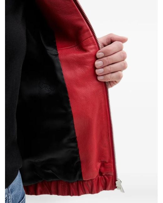 Trussardi Red Flap-Pocket Jacket