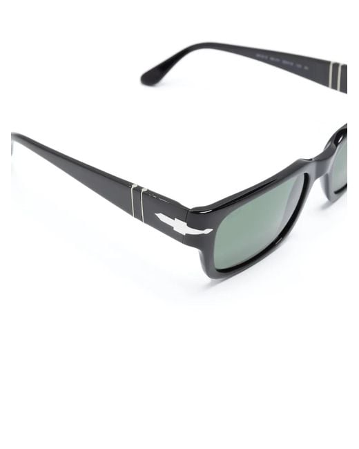 Persol Green Square-Frame Tinted Sunglasses for men