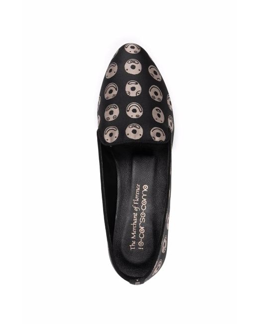 10 Corso Como Black X The Merchant Of Florence Emoji Slippers