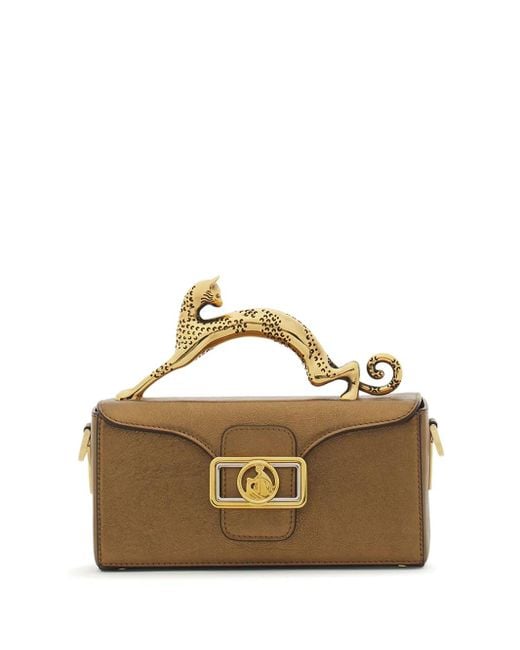 Lanvin Metallic Pencil Cat Mini Bag