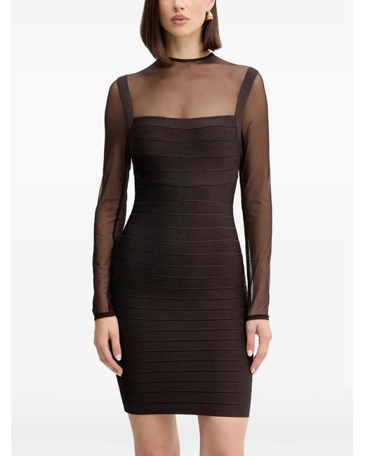 herve leger black mini dress Herve Leger Black Bandage Mini Dress main image 1