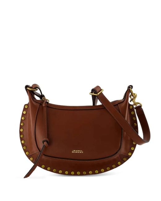 Isabel Marant Brown Oskan Moon Schultertasche