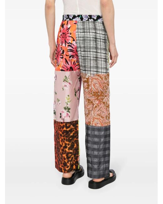 Pantaloni Regenerated di MARINE SERRE in White