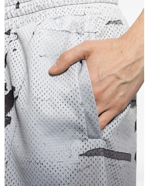 44 Label Group Gray Gradient Shorts