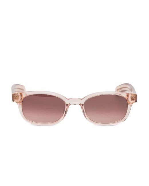 FLATLIST EYEWEAR Pink Rectangle-Frame Sunglasses for men