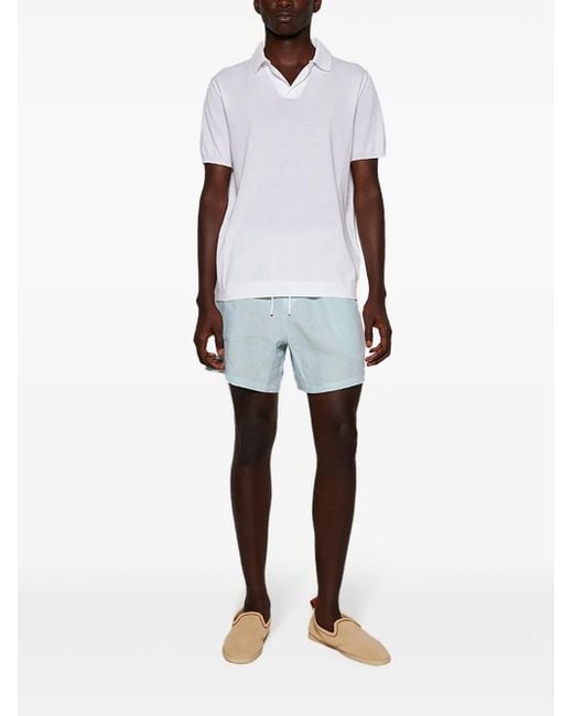 Loro Piana Blue Bay Solaire Bermuda Shorts for men