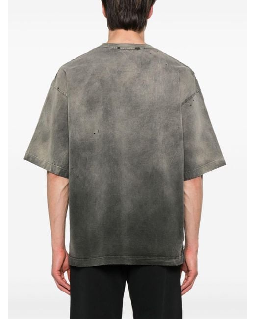 Maison Mihara Yasuhiro Sun-Faded Like T-Shirt in Gray für Herren