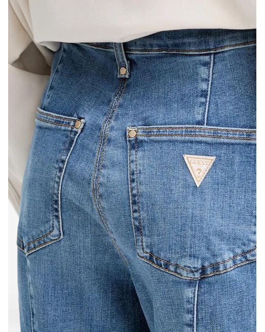 Guess Blue Button-Detail Jeans