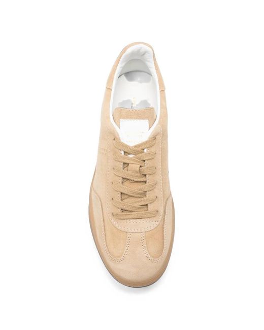 Liviana Conti Natural Logo-Print Sneakers