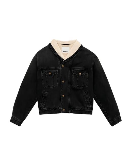 Isabel Marant Black Jackson Denim Jacket for men