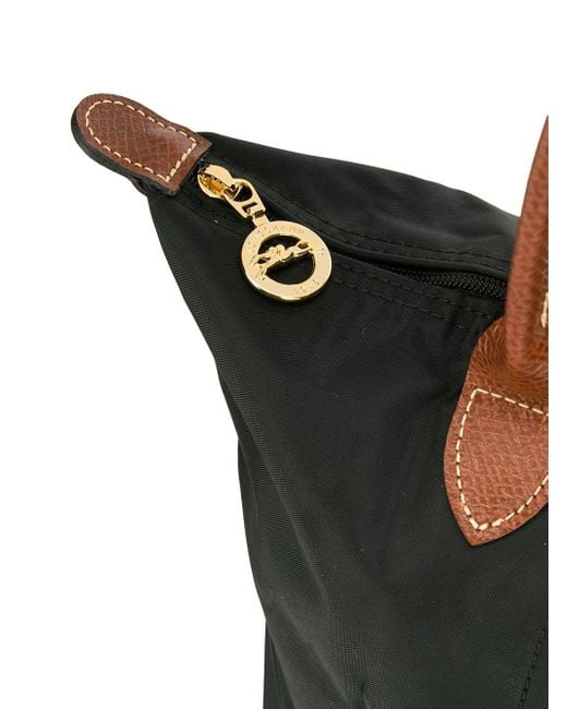 Longchamp Black Medium Le Pliage Shoulder Bag
