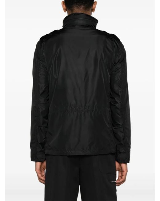 Aspesi Black Minifield Shell Jacket for men