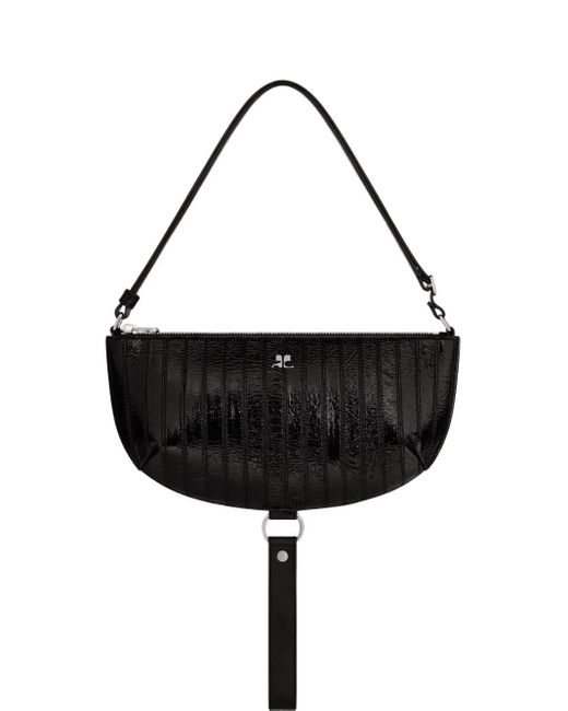 Borsa A Spalla Holy Eclipse di Courreges in Black