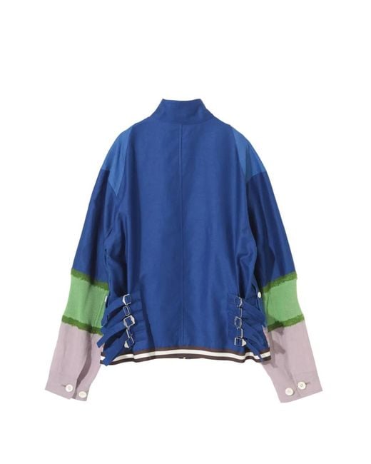 Undercover Blue Back-Straps Jacket
