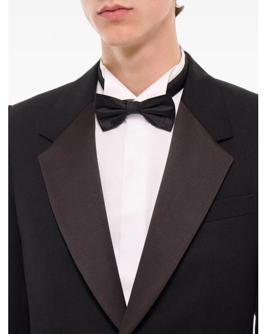 Fursac Blue Peak-Lapel Blazer for men