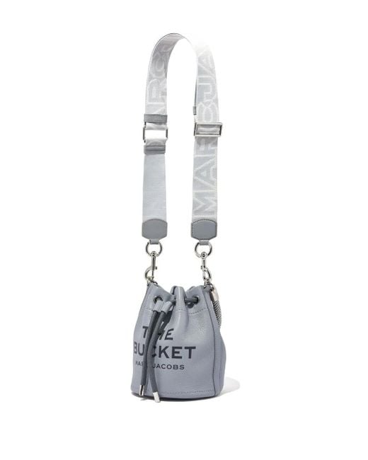 Marc Jacobs White The Strap' Logo-Motif Strap