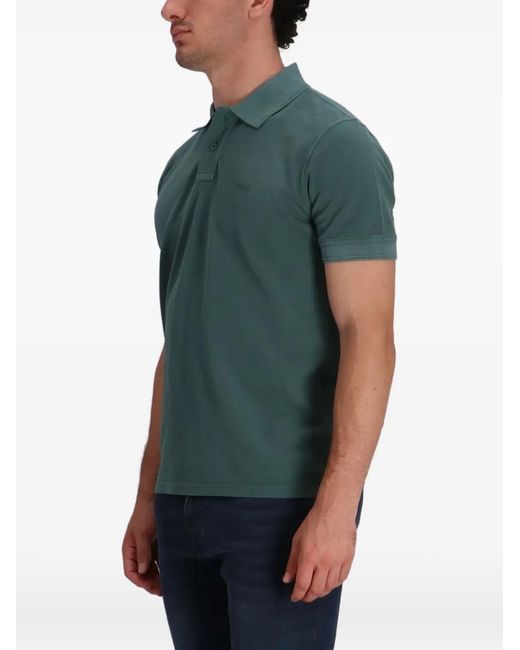 Boss Green Embroidered-Logo Polo Shirt for men