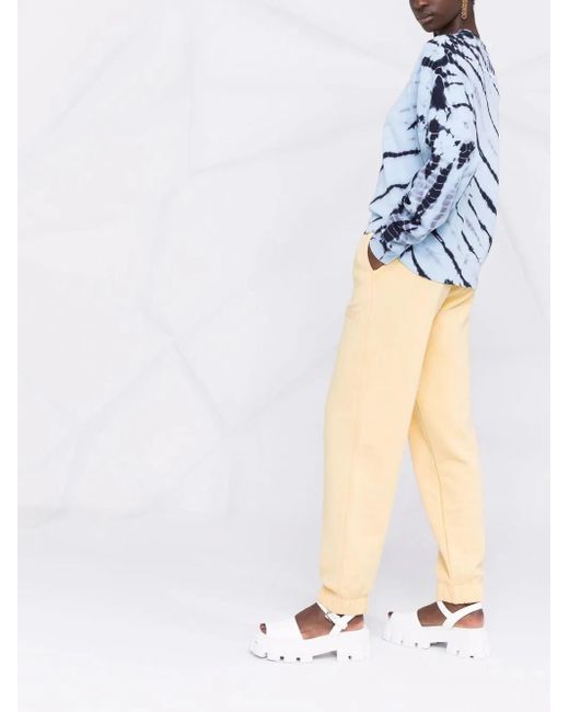 Ganni Yellow Software Isoli Track Pants
