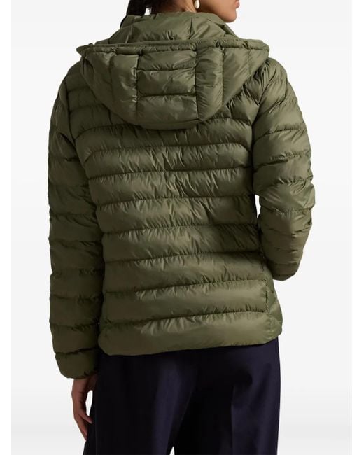Polo Ralph Lauren Green Hooded Puffer Jacket