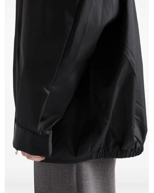 Prada Black Re-Nylon Oversized Blouson Jacket