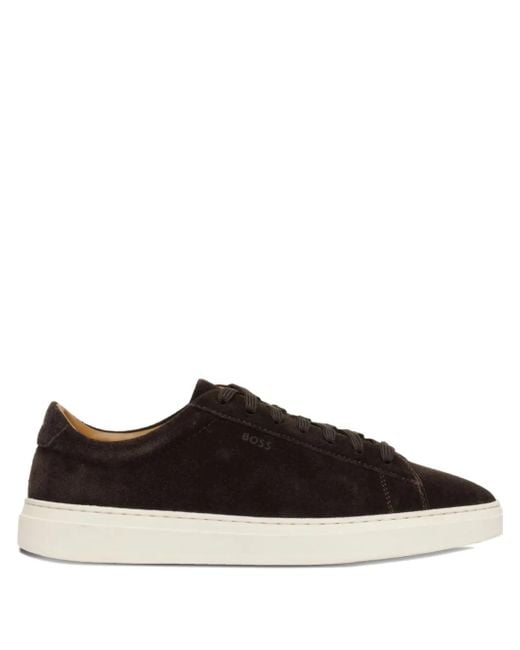 Baskets Kieran En Daim Boss pour homme en coloris Black